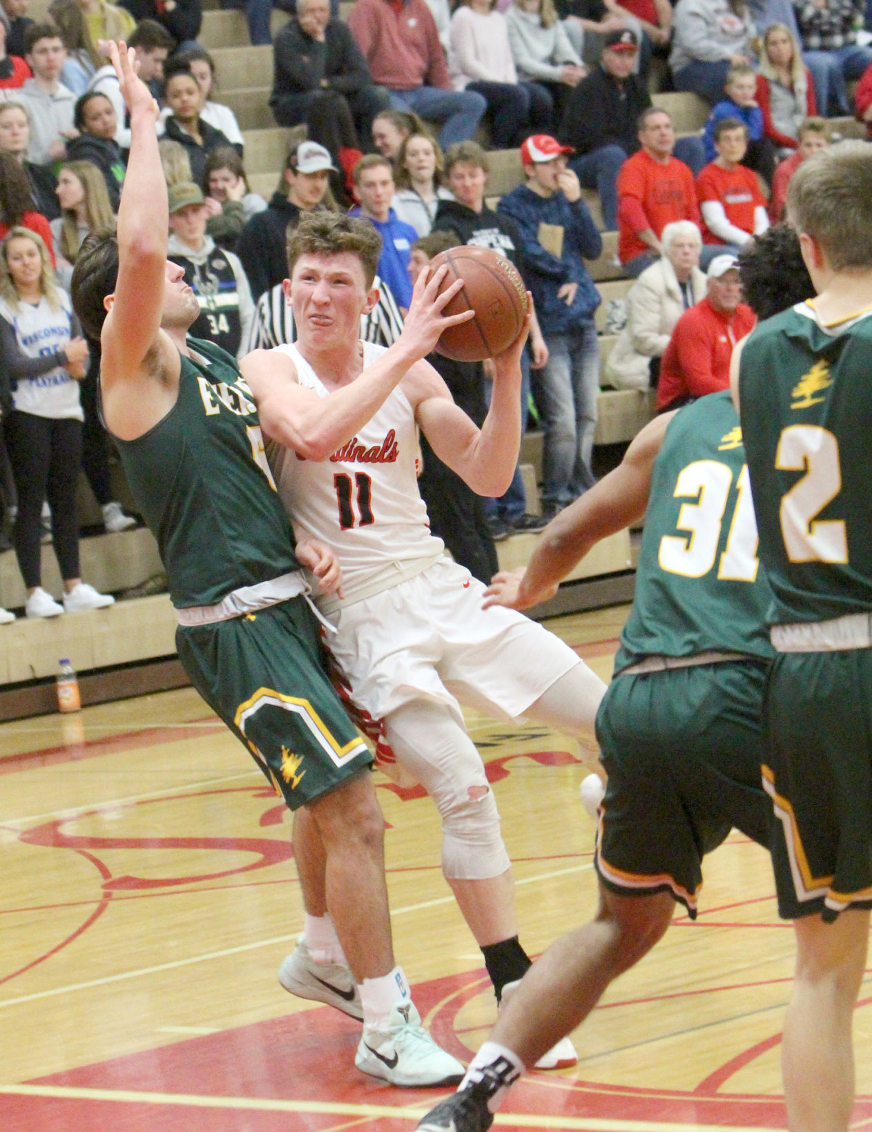 D.C. Everest at Chi-Hi boys basketball 2-11-20